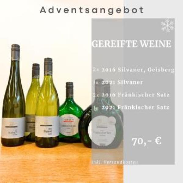 Adventsangebot "GEREIFTE WEINE"